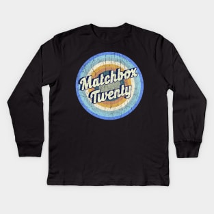 Vintage - Matchbox twenty Kids Long Sleeve T-Shirt